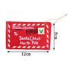 Candy Bag Christmas Tree Xmas Decor Santa Claus Envelope Hanging Ornaments Chirstmas Ornament