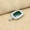 Green Onyx Gorgeous Gemstone 925 Sterling Silver Handmade Pendant Jewelry