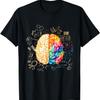 Colorful Brain - Science And Art - Neuroscience Neurologist T-Shirt