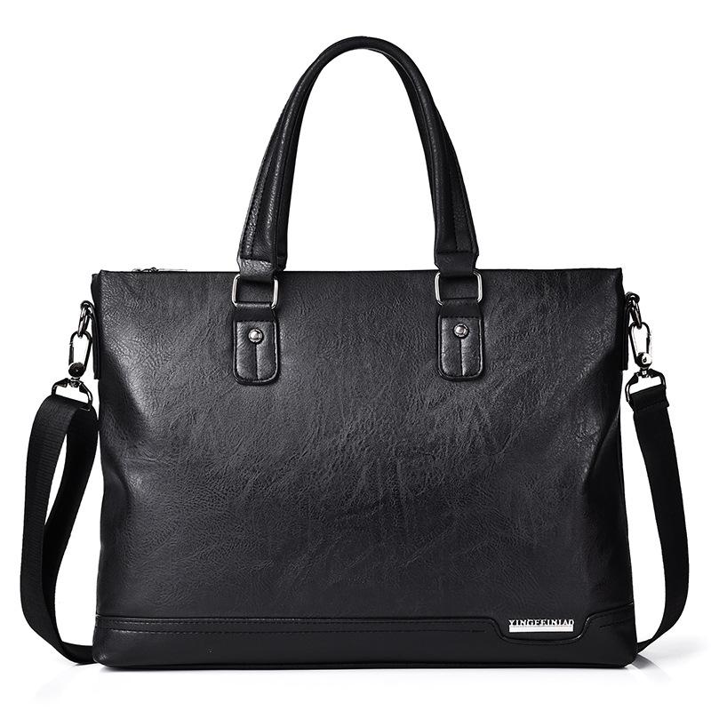 Мужская сумка для деловых документов, сумка для компьютера, большая вместимость, сумка для файлов формата А4, подарочная сумка для встреч