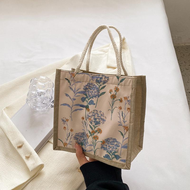 Ланч-бокс Bento Bag Женская модная сумка на одно плечо для выхода Универсальная студенческая сумка