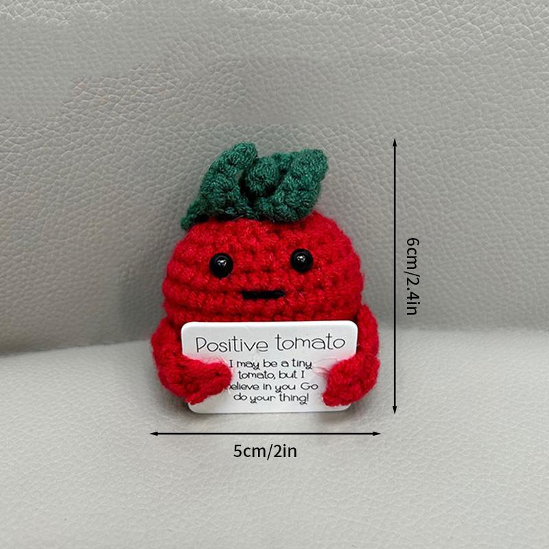 Вязаный крючком картофель, искусственный вязаный крючком картофель, набор игрушек, настольные аксессуары, украшение для комнаты, офиса, рабочего стола, украшение для детской комнаты, домашний декор