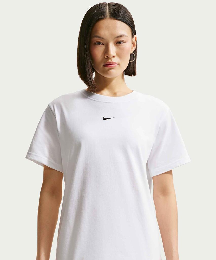 Nike Спортивная футболка оверсайз с коротким рукавом (Плюс Размер) Б - Белый:Черный / Ih7602-100