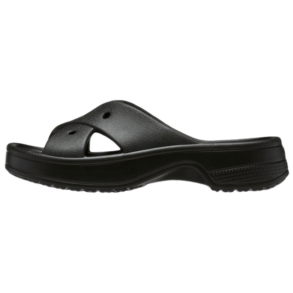 Crocs Casual Simple EVA Anti-Friction Slide Sandals Women Footwear Black 210840-001