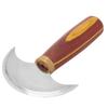 High Speed Steel   Leather Craft Trim Tool Leather Round Knife for Cutting, Trimming