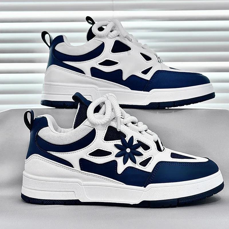 Модная повседневная спортивная обувь на толстой подошве, новый узор, вентиляция, мужская обувь, модные кроссовки, уличные кроссовки, Zapatillas Hombre