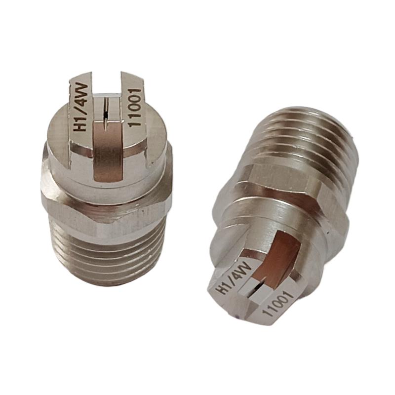 1/4" BSPT нержавеющая сталь плоскоструйная форсунка для очистки