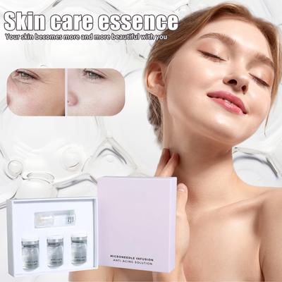 Набор роликов для ухода за кожей лица, роликовый массажный уход за кожей лица, гиалуроновая кислота, питает кожу 30 мл