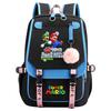 Super Printed Usb Teen Student School Bag Men'S And Women'S Casual Webbing Flip Backpack