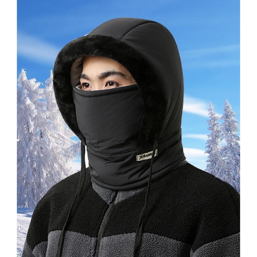 Шапка Лей Фэна для мужчин и женщин, Зимняя уличная для велоспорта, Электровелосипеда, Холодная и ветрозащитная, Хлопковая шапка, Северо-восточная с толстым бархатом, Лыжная маска