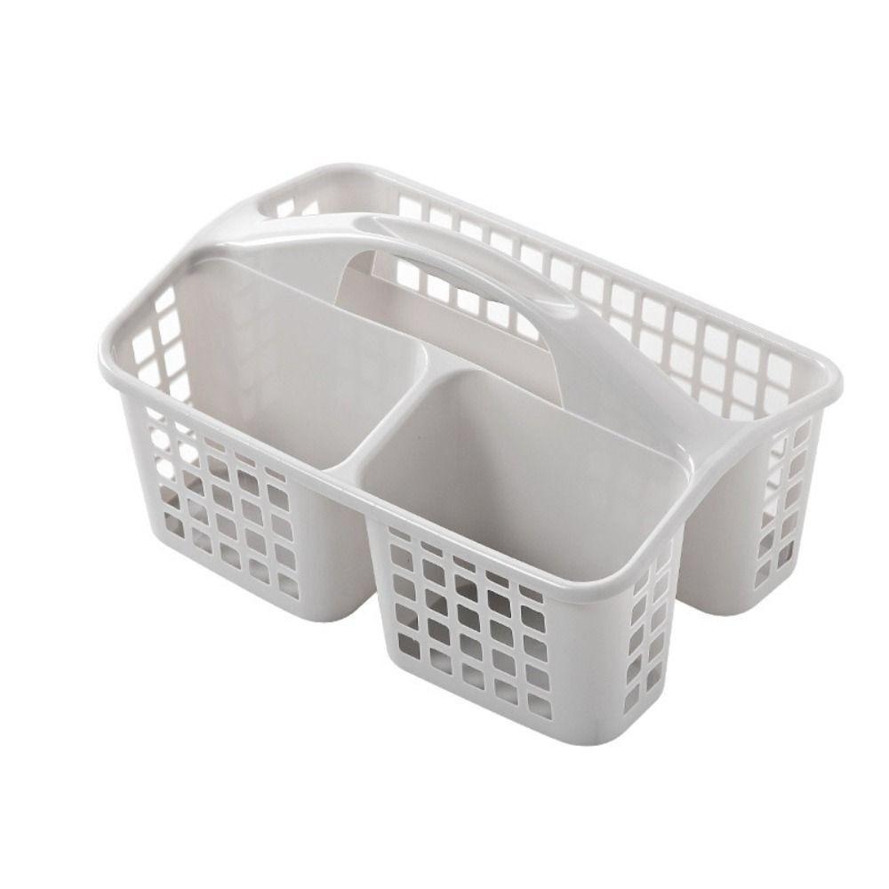 Simple Hollow Out Storage Basket Functional Washing Basket Storage Holder For Bathroom/Toilet