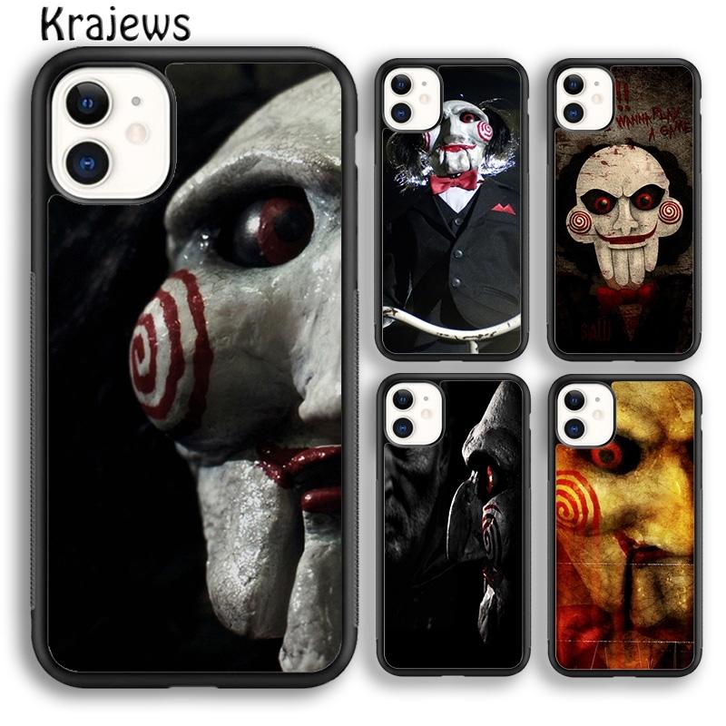 Krajews Jigsaw Saw Soft Phone Case Cover For IPhone 18 17 Air 16 15 14 plus 11 12 13 pro max Plus coque Shell Fundas