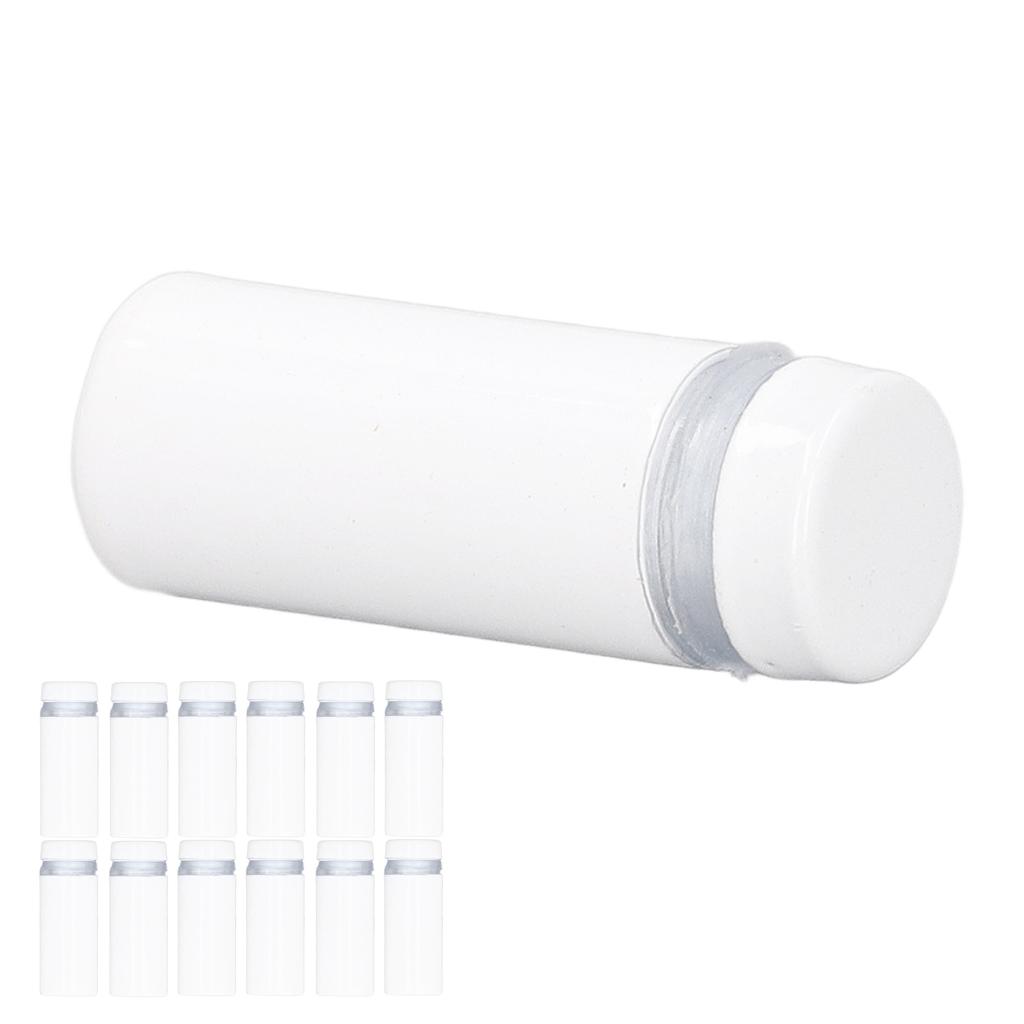 12 шт. Винты-стойки из нержавеющей стали, крепеж для рекламы и настенных табличек из акрила, 12x30 мм