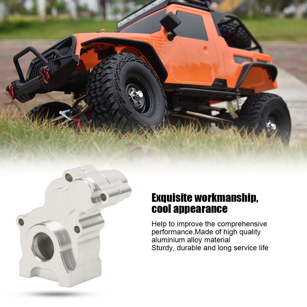 R86020 Aluminium Alloy RC Gearbox Cover Shell Drive Gear Box Housing for RGT 1 10 Truck Overland Rock Cruiser