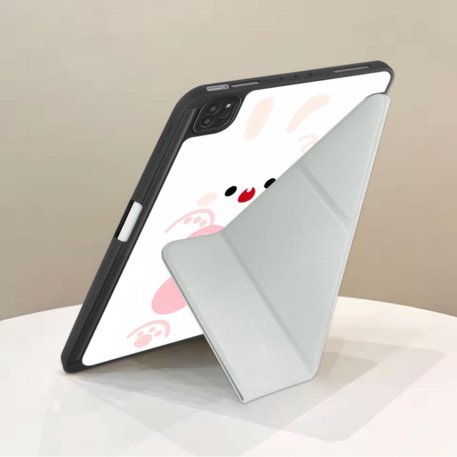 Чехол для планшета для iPad Air 4 5 M3 M2 1 2 M4 11 дюймов Mini 6 7 Pro 2025 Pro 11-го 10-го 9-го 8-го 7-го 12,9 дюйма Держатель Чехол Кролик