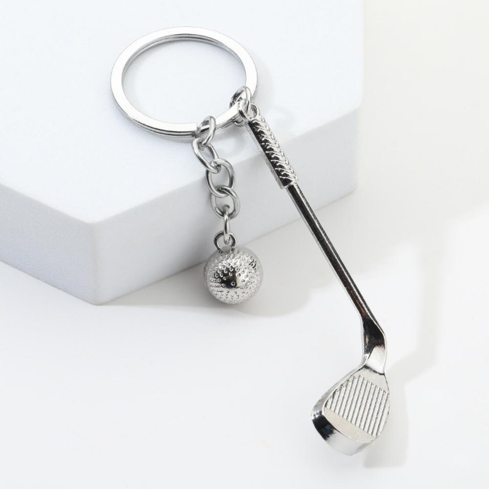 Golf Keychain Pendant Gift Golf Creative European and American Metal Pendant Crafts