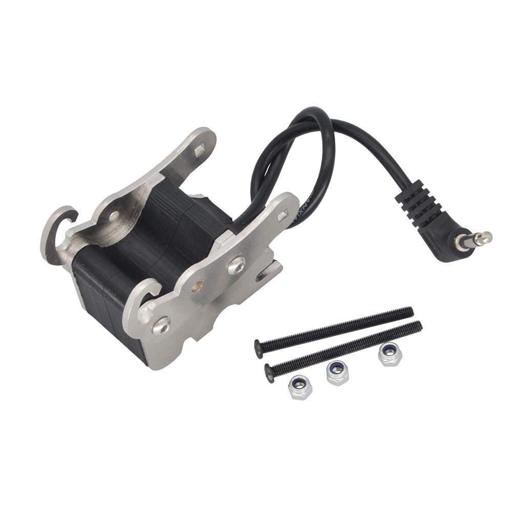 HUINA 1/14 1593 593 22CH Excavator Gearbox Tooth Box Metal Push Rod Gripper Quick Hitch Bucket Arm Walking Motor Toy Model Parts