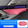 Для BMW 5 серии i5 G60 2025-2026 Декоративная панель приборной панели из АБС-пластика и кожи, внутренняя рамка, аксессуары для интерьера автомобиля