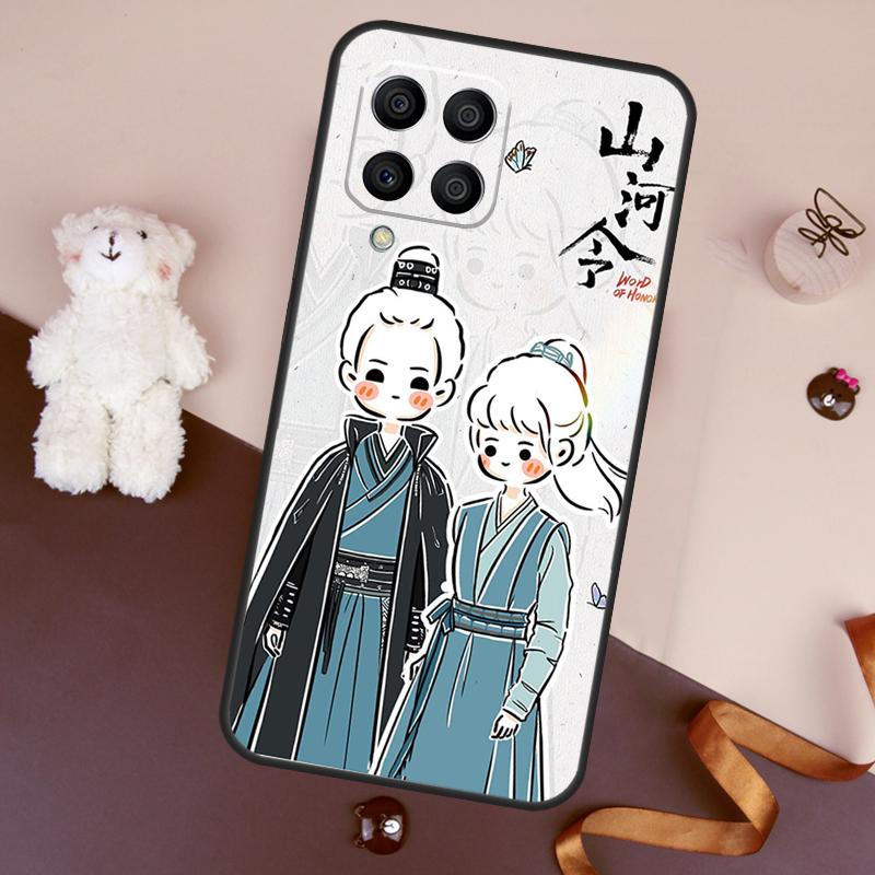 СЛОВО ЧЕСТИ Shan He Ling мультяшный Чехол Для Samsung Galaxy M32 M52 M14 M54 M13 M33 M53 M56 M36 M16 M31 M11 M12 M35 M55 M15 M06