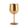 Dulton Wine Glass Stainless Steel Matte Gold Expressive Wine Glass That Is Not Bound by Time or Place Height 180mm 350ml 74mm Capacity M-0519MGD