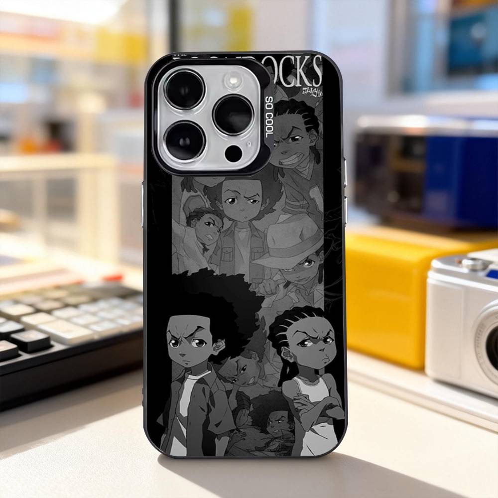 The B-Boondocks Cool For iPhone 11,12,13,14,15,16,17,Pro,Max,Plus,E,Air,Mini Phone Case IMD Matte Black