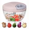 Ручной кухонный измельчитель для овощей и чеснока с овощечисткой и мясорубкой
