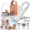 Dog Clipper Pet Clipper Grooming Vacuum Super Powerful 3 Levels of Grooming Dog and Cat Beauty Automatically Suctions Shedding Large Capacity