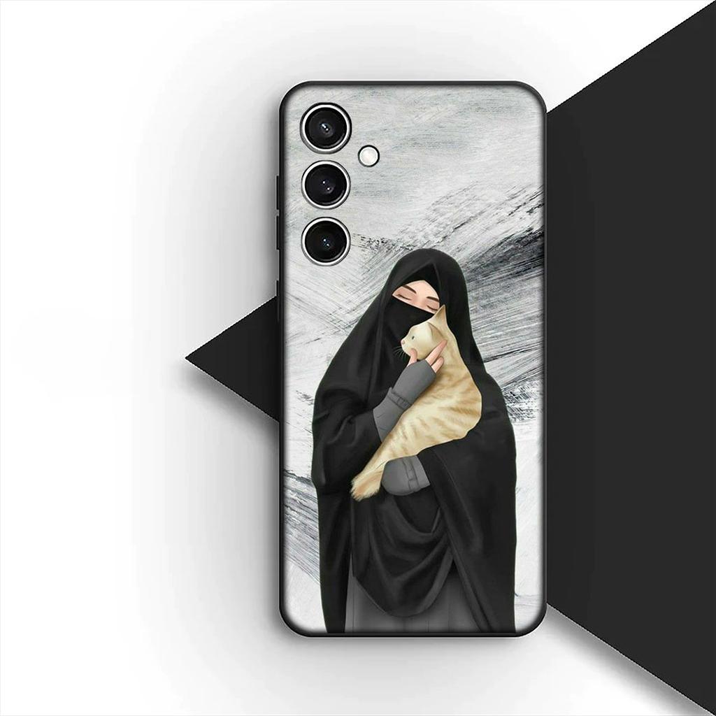Cover for Apple iPhone 12 13 Pro XS Max Mini ProMax X XR Air 13Pro Casing Phone Case Arabic islamic muslim Muslimah Girl
