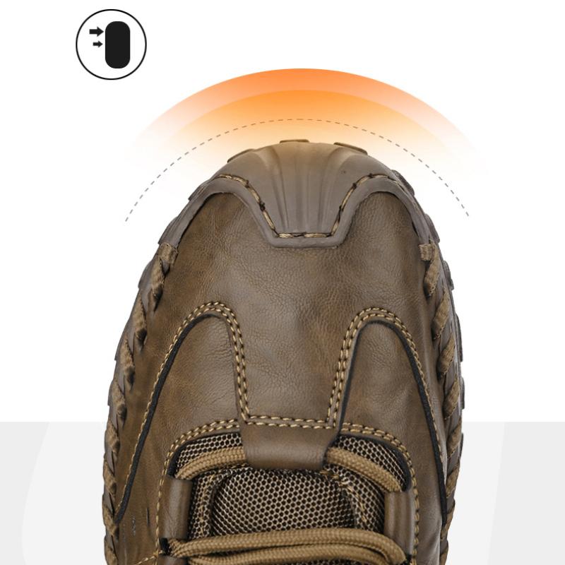 Мужские высокие повседневные туфли на шнуровке из кожи, кроссовки, большие размеры 39-46