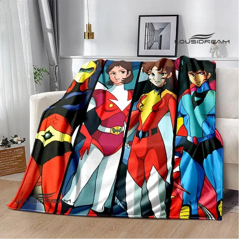 UFO ROBO GRENDIZER GOLDORAK Printed Blankets Warm Blankets Picnic Blanket Home Travel Blanket Birthday Gift