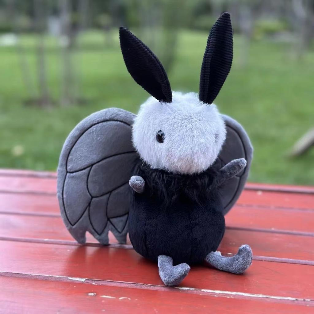 Хэллоуин Человек-мотылек Скелет мотылька Мягкая кукла-подделка Праздничное украшение для успокоения Мягкий Тыквенный Человек-мотылек Подарок для мальчика