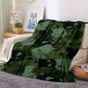 Skulls Camouflage Blanket Soft Throw Blanket For Home Bedroom Bed Sofa Travel Office Solid Christmas Blanket