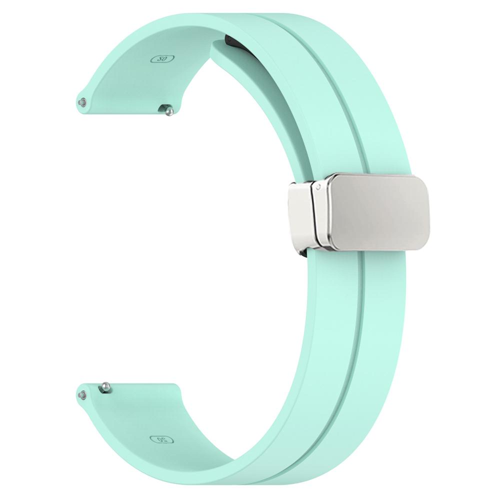 20 мм 22 мм ремешки для часов для Amazfit GTS 4/3/2/2e/GTS2 Mini/GTR 4/Pro/helio Магнитная петля силиконовый браслет Amazfit bip 3 5 6 ремешок