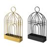 Подставка-держатель для благовоний в виде птичьей клетки с поддоном для сбора пепла, отпугиватель, подвеска-держатель для спиральных благовоний, портативная декоративная курильница для благовоний