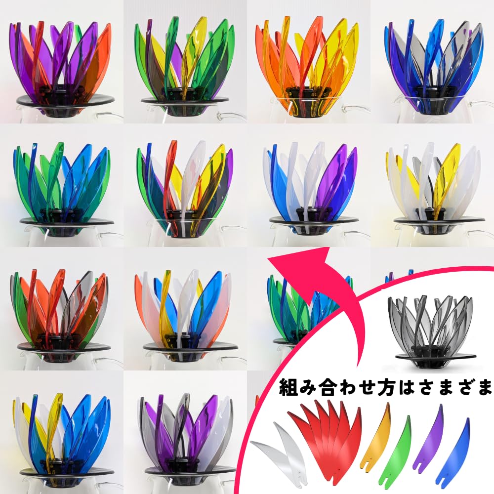 Набор из 6 шт. воронок HARIO SUIREN Rib Blue для 1–4 чашек кофе, ручная воронка со спиралью RIB-6-TBU