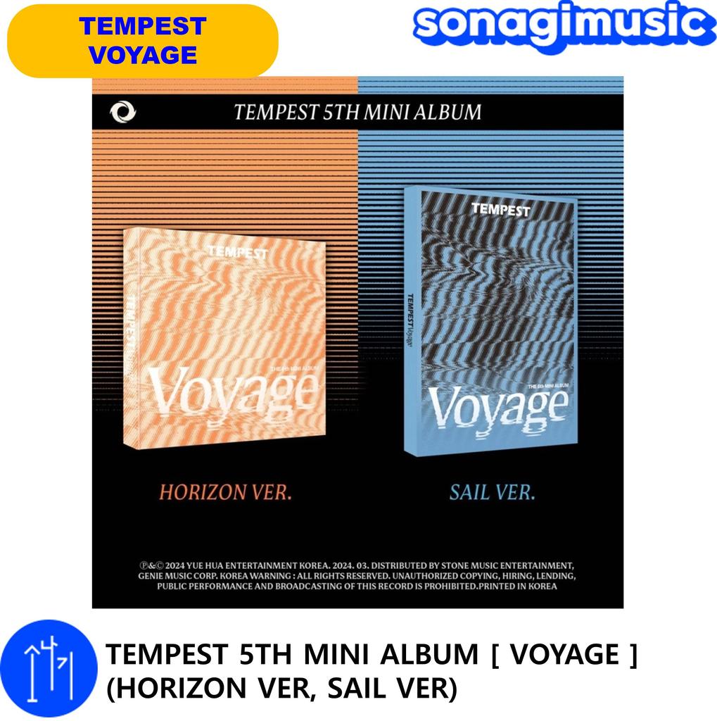 [PRE-ORDER] (3/12) TEMPEST 5th MINI ALBUM [ VOYAGE ] (RANDOM)