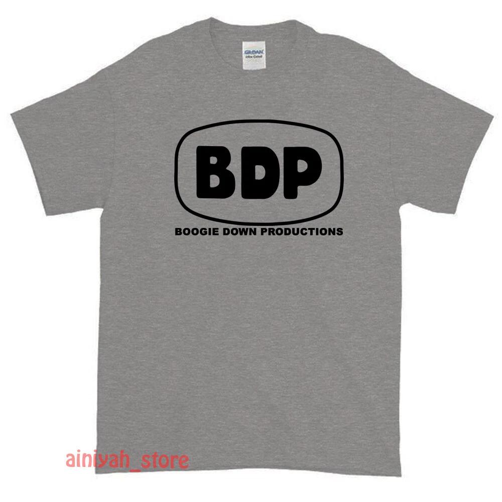 New BDP Boogie Down Productions Logo Men's Funny T shirt USA Size S-XXL