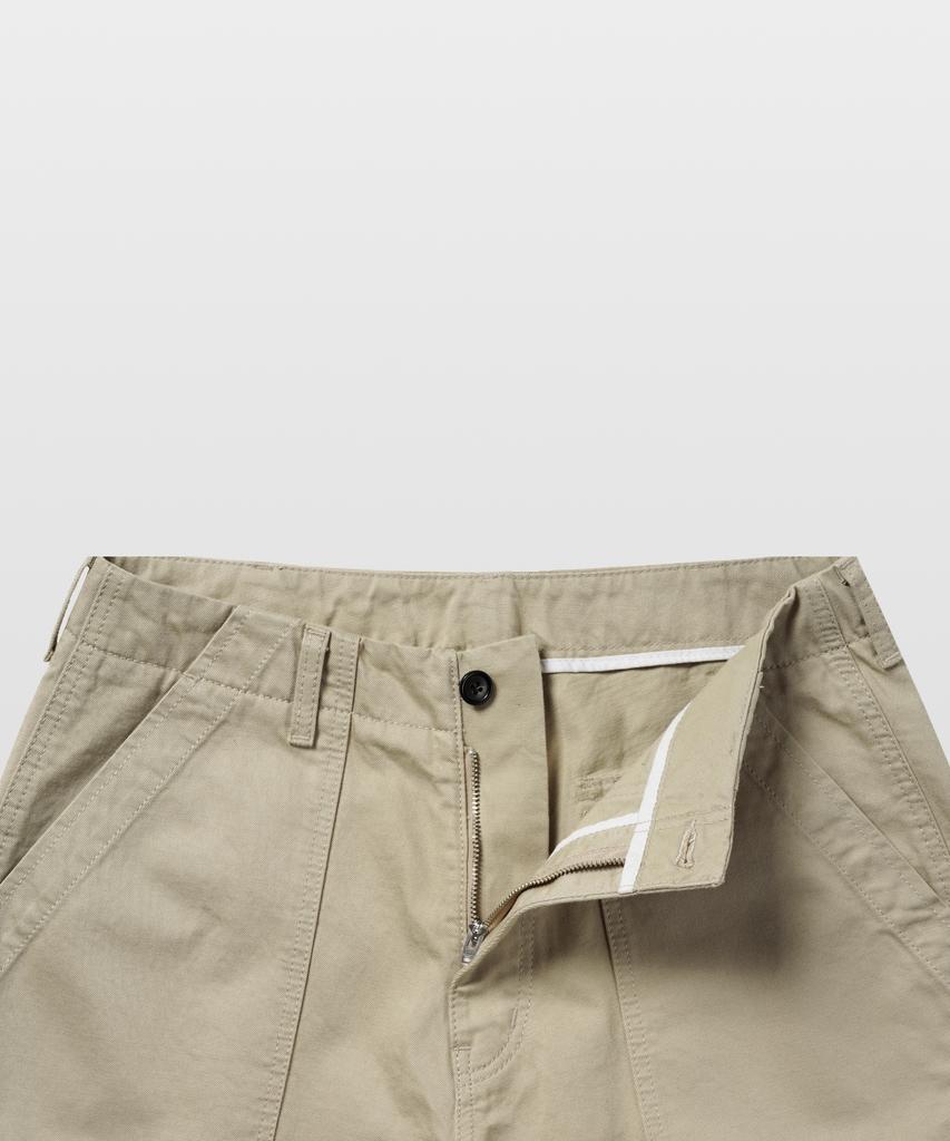 MANNERGRAM 1950 Classic Roadside Fatigue Pants Beige