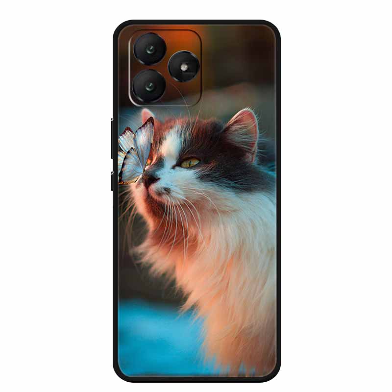 Phone Case For Wiko T20 Back Cover T 20 Lovely Painted Cat Soft Silicone Case for Wiko T20 Cover on WikoT20 Shockproof TPU Funda