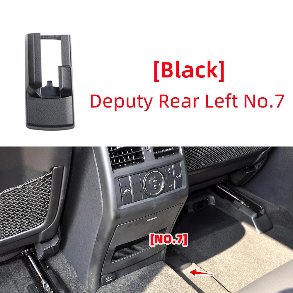 Seat Track Cover Rail Trim Front Left Right for Mercedes-Benz GLE W166 GLS W292 Black 1669190500 1669190800