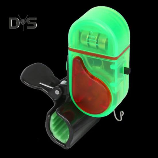 Сигнальная лампа поклевки с зажимом 80 дБ Ночная сигнальная лампа для удочки Универсальный электронный индикатор поклевки Датчик подсечки Светодиодная лампа Аксессуары для рыбалки