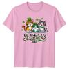 St Catricks Day Cats St Patricks Day Holidays Unisexs Unisexs Graphic Tee