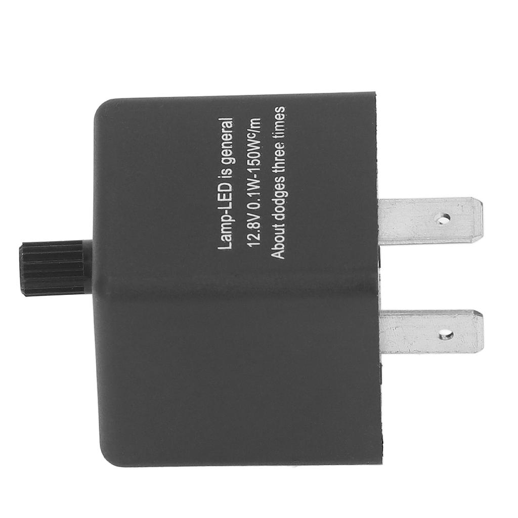 3-контактный регулируемый автомобильный светодиодный мигающий реле с нормально открытым контактом, регулирующий частоту мигающего реле