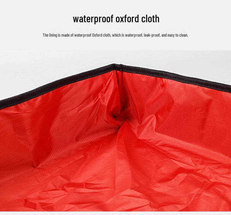 Portable Waterproof Foldable Cat Litter Box - Practical Oxford Cloth Design