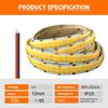 Double Row Flexible COB LED Strip Super Bright High Density 600LEDs/m Dimmable LED Lights DC24V 2000LM/M 3000K 4000K 6500K Strip