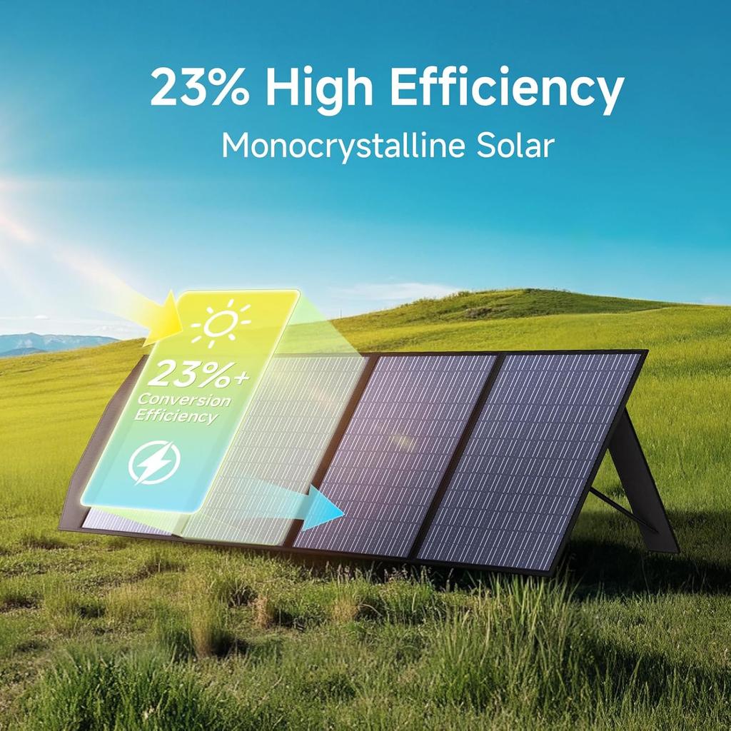 ALLPOWERS SP033 Складная солнечная панель 200 Вт, Портативное солнечное зарядное устройство, Складная солнечная панель