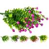 Artificial Plant Realistic Looking Easy To Care Charming Great Flowers Bouquet Outdoor Ornament for Office