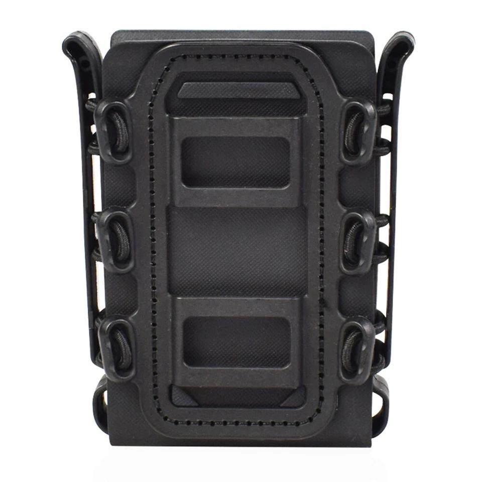 Magazine Pouch Molle for Ar15 M4 5.56 7.62 9mm Scorpion Fast Mag Quick Release Mag TPR Holster Adjustable Case Box