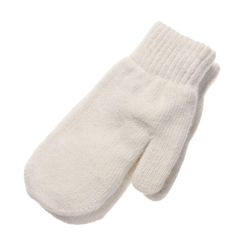 Warm Winte Plush Solid Color Double Layer All Fingers Rabbit Hair Mittens Winter Gloves