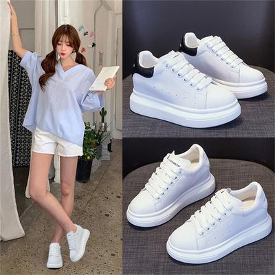 Маленькие белые туфли женские туфли весенние повседневные женские туфли внутри подъемная доска обувь